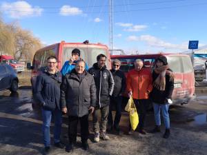 Autoritățile din Schwaben au trimis la Siret trei ambulanțe pentru a prelua 11 copii bolnavi din Ucraina