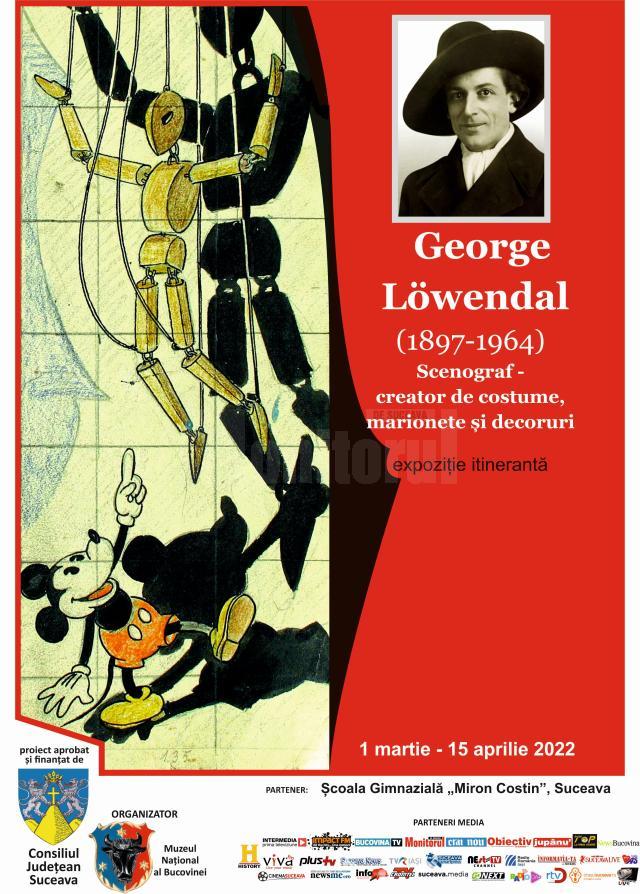 Expoziția „George Löwendal, scenograf - creator de costume, marionete și decoruri”, la Școala Gimnazială „Miron Costin” Suceava