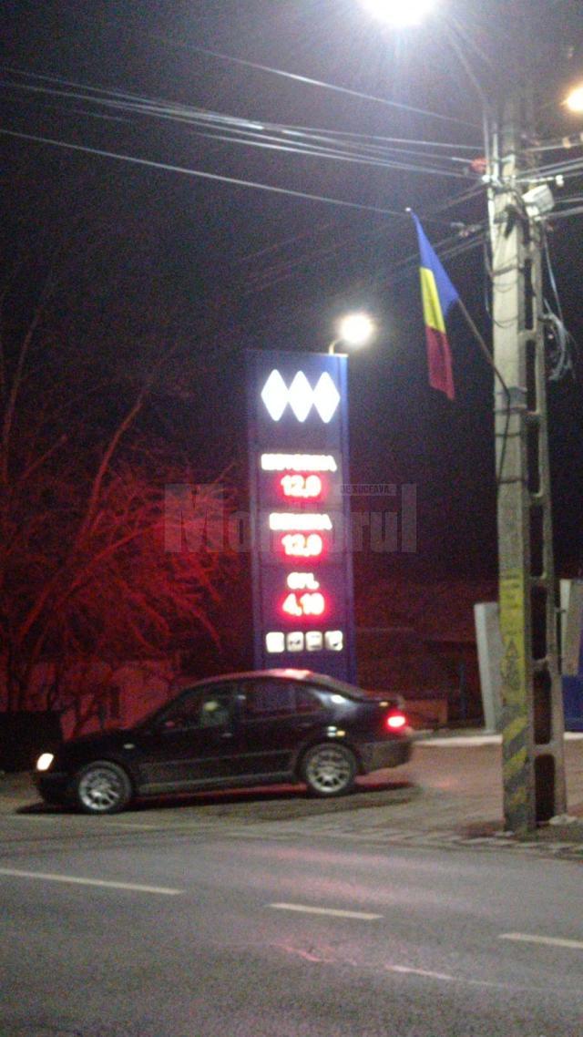 Benzinăria BBB din Plopeni-Salcea, amendată cu 10.000 de lei după ce a afișat prețuri de 12 lei/litru la carburanți