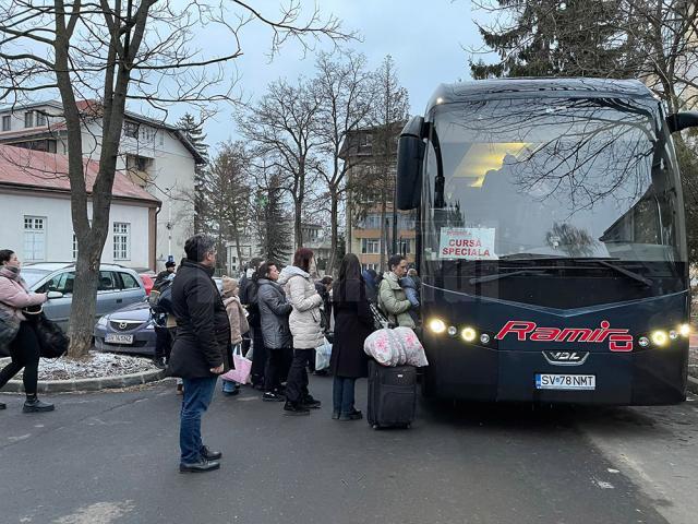 Al șaptelea transport de persoane organizat de Uniunea Polonezilor din România pentru refugiații ucraineni