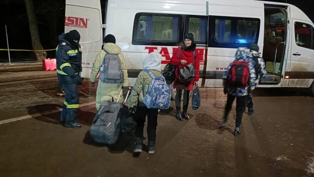Doar puține persoane au trecut frontiera ucraineano-română