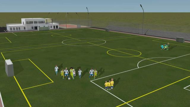 Proiectul bazei sportive cu teren de fotbal la dimensiuni UEFA și tribună de 500 de locuri