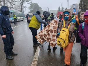 Refugiaţi în Vama Siret