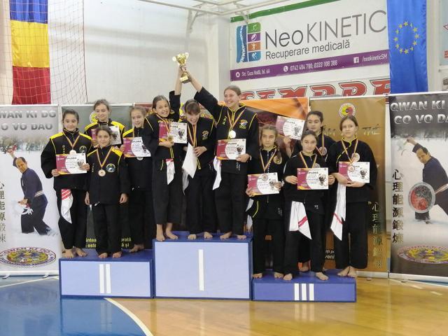 15 medalii pentru sportivii de la Kim Long Dao Fălticeni, la Campionatul Naţional de Qwan Ki Do