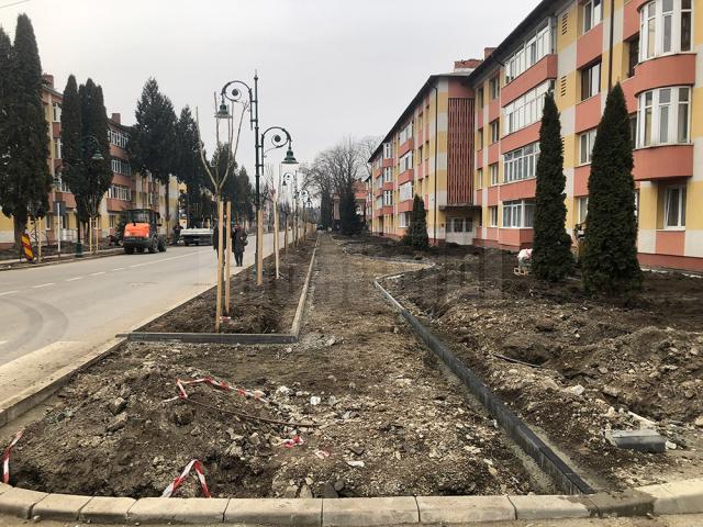 Ritm alert la lucrările de pe strada Bogdan Vodă și reabilitări la clădirea fanion a municipiului