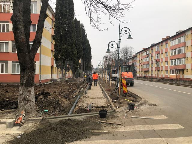 Ritm alert la lucrările de pe strada Bogdan Vodă și reabilitări la clădirea fanion a municipiului