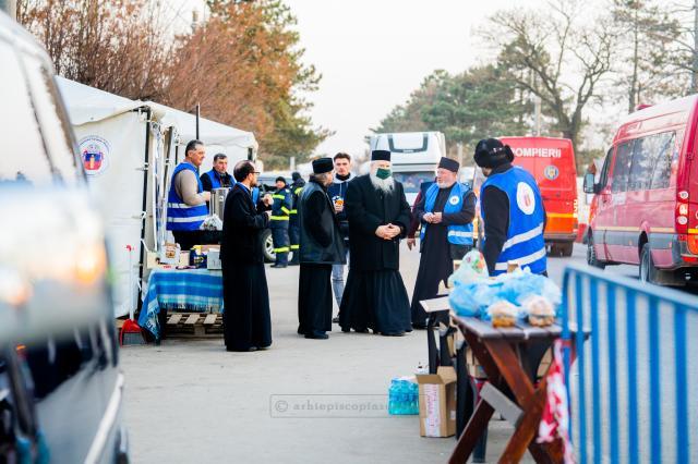 Sprijin internațional în acțiunile de întrajutorare a refugiaților ucraineni desfășurate de Arhiepiscopia Sucevei și Rădăuților