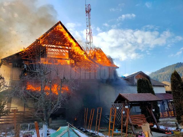 Incendiul de la Prisaca Dornei