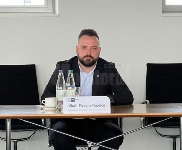 Deputatul sucevean a participat în Germania la mai multe întâlniri pe tema producției de energie din surse regenerabile