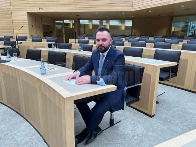 Deputatul sucevean a participat în Germania la mai multe întâlniri pe tema producției de energie din surse regenerabile