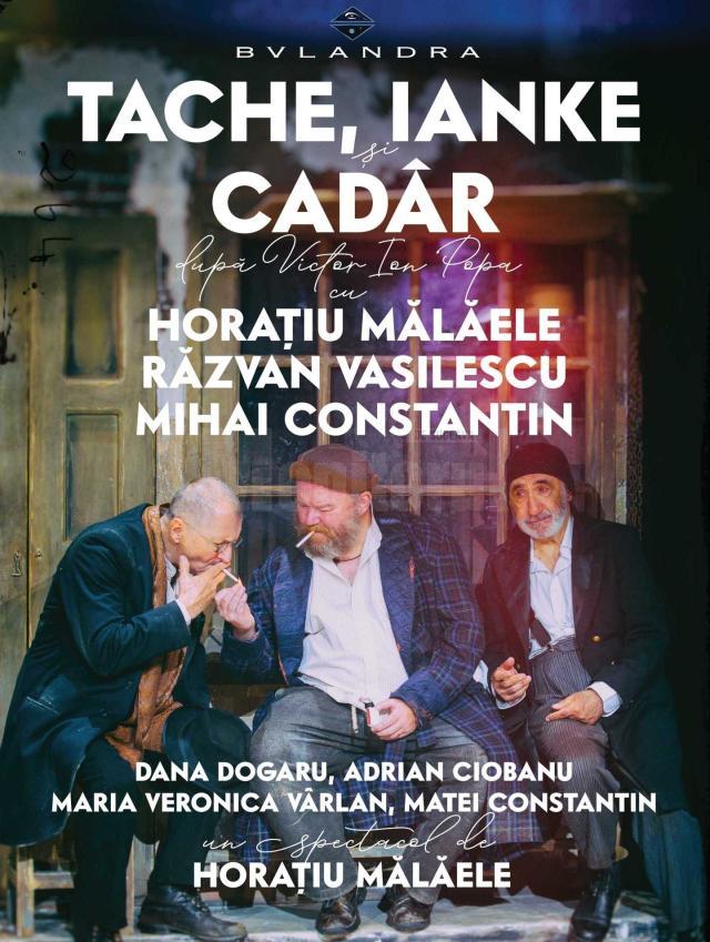 Horațiu Mălăele, Răzvan Vasilescu, Mihai Constantin, pe scena suceveană, într-o comedie savuroasă