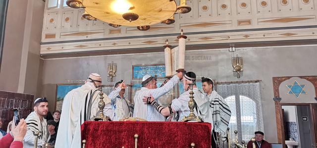 Prima celebrare a unui majorat religios și social, Bar Mitzvah, la sinagoga din Suceava, după 23 de ani