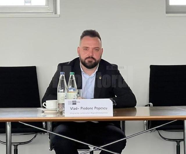 Deputatul sucevean a participat în Germania la mai multe întâlnii pe tema producției de energie din surse regenerabile