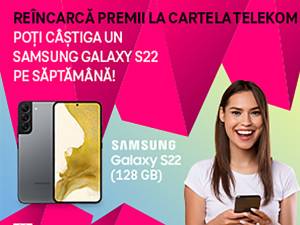 Telekom Mobile devine rețeaua 100% nelimitată pentru utilizatorii de cartele prepaid și dă șansa clienților să câștige unul dintre cele șase Samsung Galaxy S22