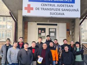 Elevi de la Colegiul Tehnic „Mihai Băcescu” din Fălticeni au donat sânge în trei campanii, de la începutul anului școlar