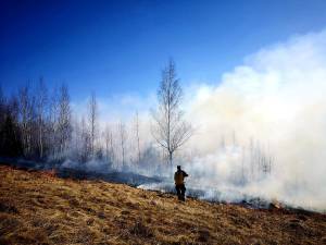 Incendiile de vegetație, o mare problemă în aceste zile