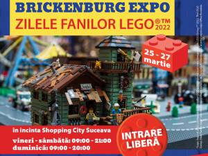Expoziție și ateliere de construcții lego, la Shopping City Suceava