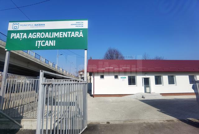 Piața Agroalimentară Ițcani, redeschisă după modernizare, la solicitarea cetățenilor