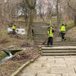 Parcul Șipote și Păduricea Zamca au fost igienizate printr-o acțiune organizată de Primăria Suceava