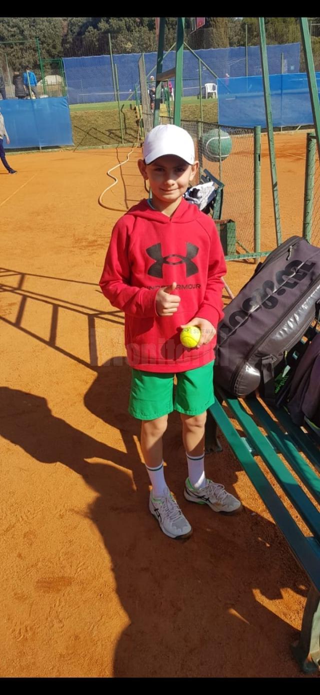 David Arcip, din nou pe podiumul Tennis Europe