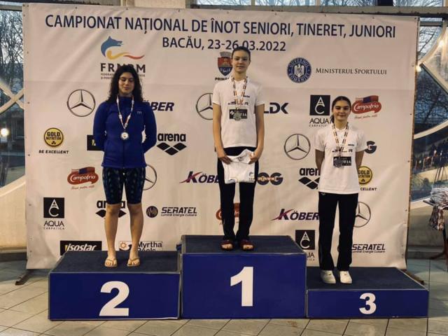 Înotătorii fălticeneni au obţinut 23 de medalii şi un nou record naţional la Campionatul Naţional de înot pentru seniori, tineret şi juniori