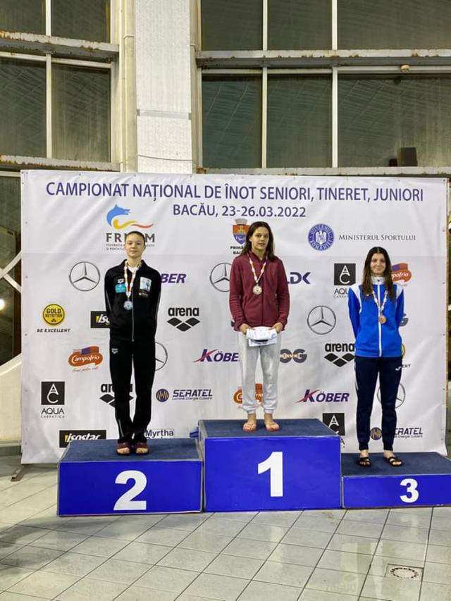 Înotătorii fălticeneni au obţinut 23 de medalii şi un nou record naţional la Campionatul Naţional de înot pentru seniori, tineret şi juniori