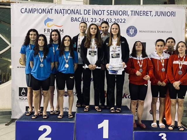 Înotătorii fălticeneni au obţinut 23 de medalii şi un nou record naţional la Campionatul Naţional de înot pentru seniori, tineret şi juniori