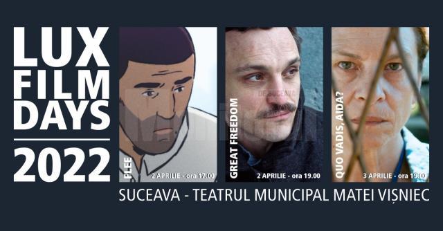 Zilele Filmului LUX la Suceava, pe 2 și 3 aprilie