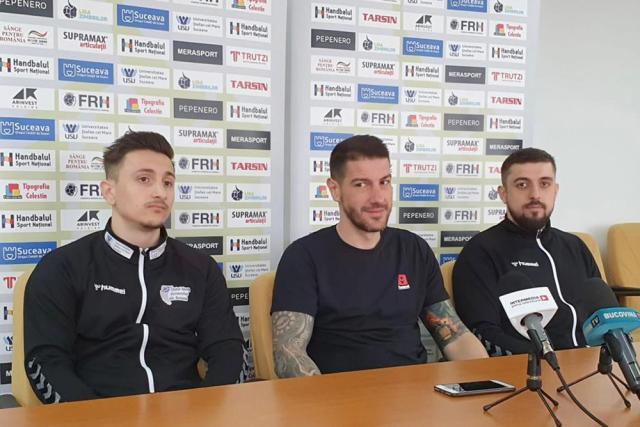 Claudiu Lăzurcă, Bogdan Șoldănescu si Adrian Tîrzioru au prefațat meciul cu Dobrogea Sud Constanţa