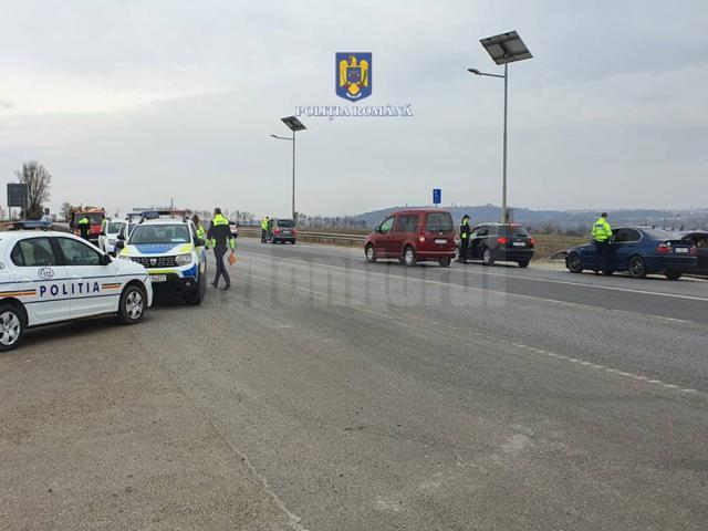 Razie de amploare a poliției în municipiul Suceava și împrejurimi