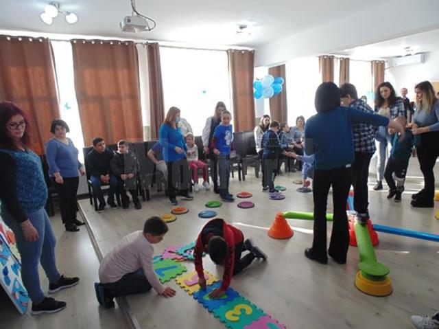 Activități pentru copiii cu autism, la Centrul Școlar de Educație Incluzivă Suceava