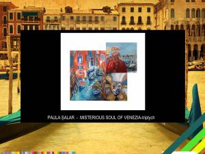 Artistul plastic sucevean Paula Șalar va expune în Italia, la „Biennale Art Expo Venezia”
