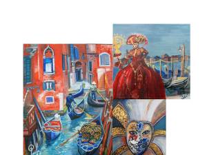 Artistul plastic sucevean Paula Șalar va expune în Italia, la „Biennale Art Expo Venezia”