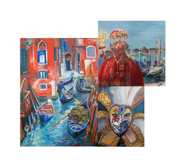 Artistul plastic sucevean Paula Șalar va expune în Italia, la „Biennale Art Expo Venezia”