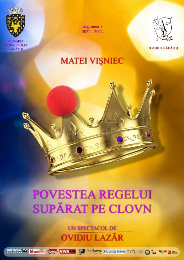 Teatrul Rădăuți va debuta cu o piesă scrisă de rădăuțeanul Matei Vișniec