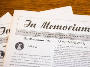 Revista In Memoriam ajunsă la 100 de apariții