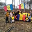 Peste 20 de membri și simpatizanți ai AUR Suceava au plantat copaci în zona Pătrăuți