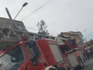 Incendiu la o garsonieră din cartierul Burdujeni