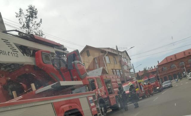 Incendiu la o garsonieră din cartierul Burdujeni