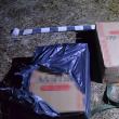 Țigări de aproape 50.000 de euro, descoperite în mașini lăsate în curtea unei case nelocuite