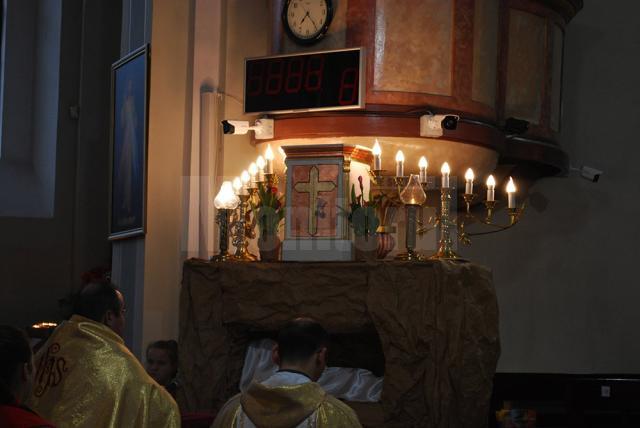 Liturghia Învierii la Biserica Romano-Catolică „Sfântul Ioan Nepomuk” din Suceava va avea loc sâmbătă seară, la ora 21:00