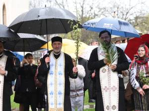 Pelerinaj de Florii pe străzile Sucevei, organizat pentru prima data de Arhiepiscopia Sucevei și Rădăuților 7