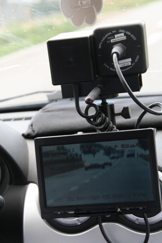 Urmărire prin Suceava, după un șofer înregistrat de radar cu 100 de km/h