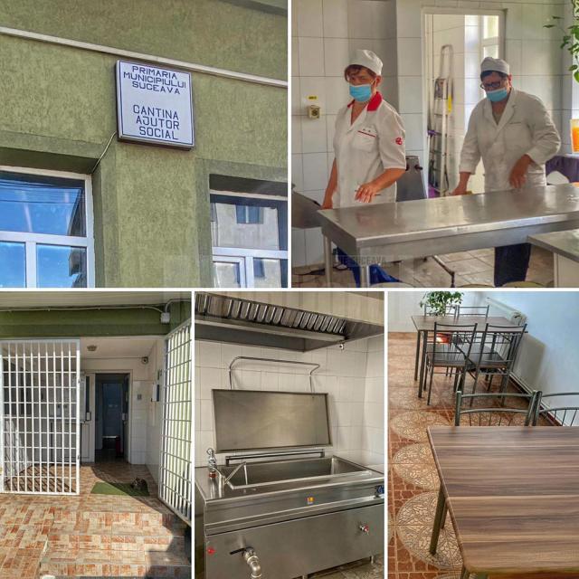 Cantina de Ajutor Social a municipalității sucevene are în prezent 219 beneficiari de hrana caldă, zilnic