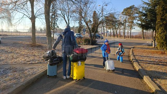 Peste 200.000 de ucraineni au venit în România prin PTF Siret, de la începutul războiului