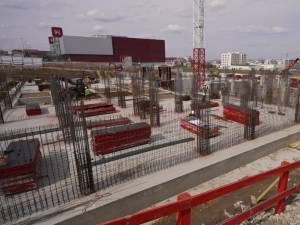 Lucrările de construire a ansamblului rezidențial de apartamente MANDACHI TWINS