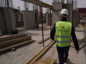 Lucrările de construire a ansamblului rezidențial de apartamente MANDACHI TWINS