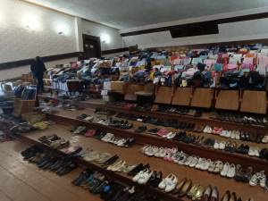 Cinematograf transformat în magazin cu produse gratuite pentru refugiați