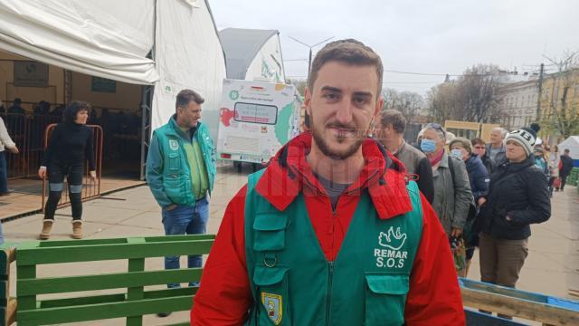 Israel Galvis, tanarul spaniol care face voluntariat la Cernăuți de la începutul războiului