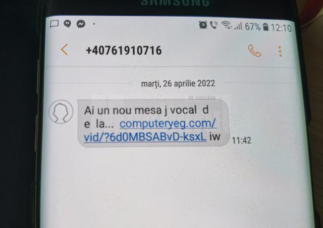 Atac cibernetic masiv cu SMS-uri care infectează telefoanele și fură informațiile stocate